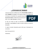 CERTIFICADO DE TRABAJO Atilio