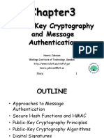 Public-Key Cryptography and Message Authentication