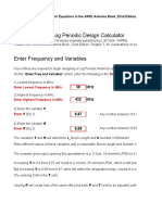 Log Periodic Calculator by KM9O