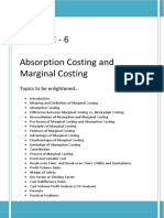 Absorption & Marginal Cost PDF