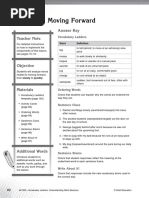 Vocabulary Ladders - Grade 6 - Moving Forward