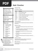 Vocabulary Ladders - Grade 6 - Said Emotion