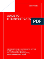 GeoGuide2-Guide To Site Investigation