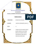 Segundo Trabajo de Estadistica