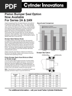 Piston Bumper Seal Option Now Available For Series 2A & 2AN: Sound Level Comparison