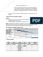 Programa y Plan de Auditoria - AA2 PDF