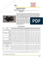 BMR Orbit Hydraulic Motor With Spool Valve