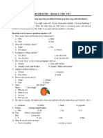 Contoh Soal Olimpiade Emerald English Level 1-2