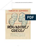 Pensadores Griegos