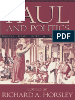 Hoorsley, R. A., Paul and Politic. Ekklesia, Israel, Imperium, Interpretation PDF