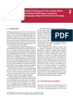 Imaging Techniques For The Lumbar Spine: Conventional Radiology, Computed Tomography Magnetic Resonance Imaging