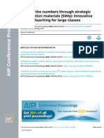 Beating The Numbers Through Strategic Intervention Materials (Sims) : Innovative Science Teaching For Large Classes