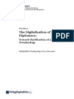 The Digitalization of Diplomacy Toward Clarification of A Fractured Terminology PDF