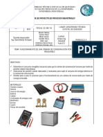 Informe Del Funcionamiento de Una Mini Nevera Por Energia Renovable