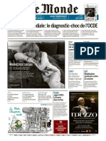 Journal LE MONDE Et Suppl Du Vendredi 20 Septembre 2019