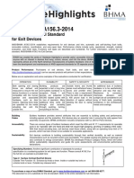 ANSI/BHMA A156.3-2014: American National Standard For Exit Devices