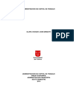 Mapa Conceptual Indicadores Financieros