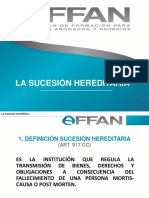 Clase 13 - La Sucesión Hereditaria