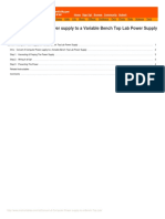 Convert A Computer Power Supply To A Bench Top Lab PDF