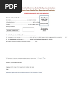 Elegibility Certificate Format