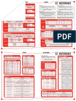 Cr3000 Cyberpunk Red - Jumpstart Ez Reference (Tabloid) (2019)