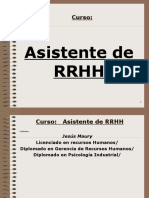 Asistente de Recursos Humanos - Capacitarte