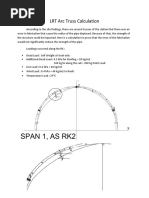 LRT Arc Truss Calculation