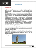 La Torre de Pisa Trabajo