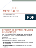 1er Parcial Botanica General