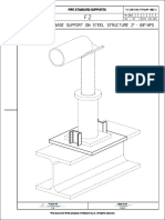 Axial Stop For Base Support On Steel Structure 2" - 68" NPS: Pipe Standard Supports