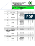 Formularium Obat Uptd Puskesmas Kemangai Baru