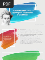 Sren Kierkegaard Teleological Suspension of The Ethical: Philosophy Class @2019