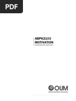 ABPK2103 Motivation PDF