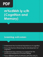 M KKH Iy U LH (Cognition and Memory)