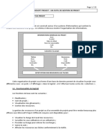 TP N°1: Microsoft Project: Un Outil de Gestion de Projet: Nom Société Date de Début Nom Du Responsable Coût Etc