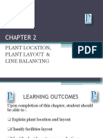 Chapter 2 - Plant Location, Plant Layout and Line Balancing (Betul)