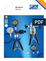 Pressure Calibrators