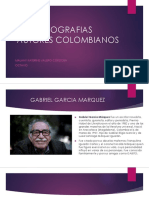 BIOGRAFIAS Escritores Colombianos PDF