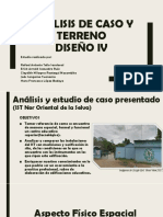 Análisis de Caso y Terreno Arquitectura