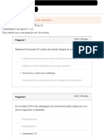 Quiz 1 - Diagnostico Empresarial