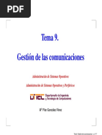 Gestión de Las Comunicaciones