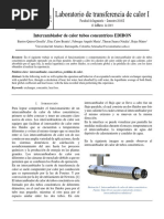 Informe de Transferencia de Calor