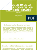 Articulo 19 de La Declaración de Los Derechos 2 CORREGIDO