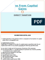 Income From Capital Gains