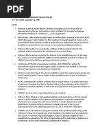 Aquino v. COMELEC Agapito Aquino V. Commission On Election (D)