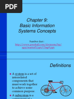 Basic Information Systems Concepts: App/martin3/ppt/chap9