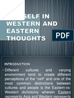 The Self in Western and Eastern Thoughts