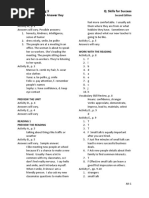 U01 Answerkey Reading 1