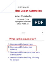 Physical Design Automation