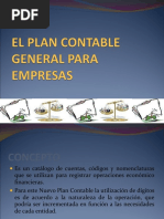 El Plan Contable General para Empresas PDF